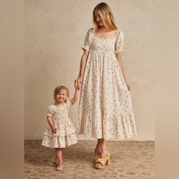 Women’s Noralee Chloe Rose Ditsy Puff Sleeve Dress Size Large BRAND NEW! - Picture 6 of 6